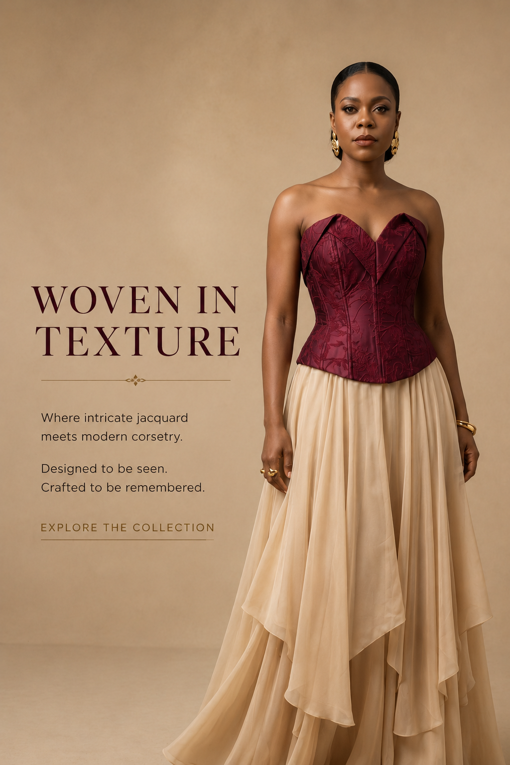 The Jacquard Corset Collection