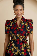 Zivara Wrap Sleeveless Jacket