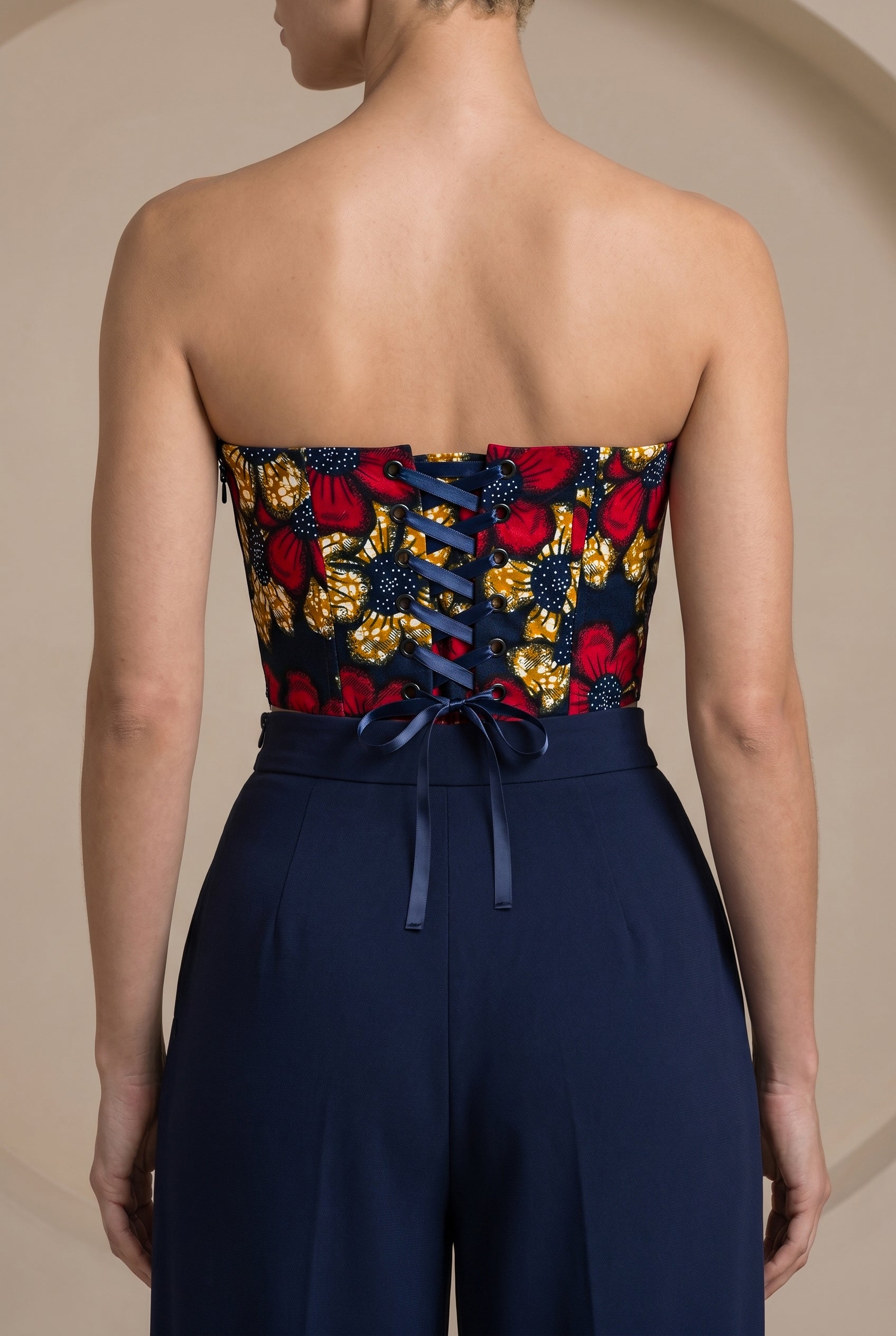 Zivara Strapless Corset Top