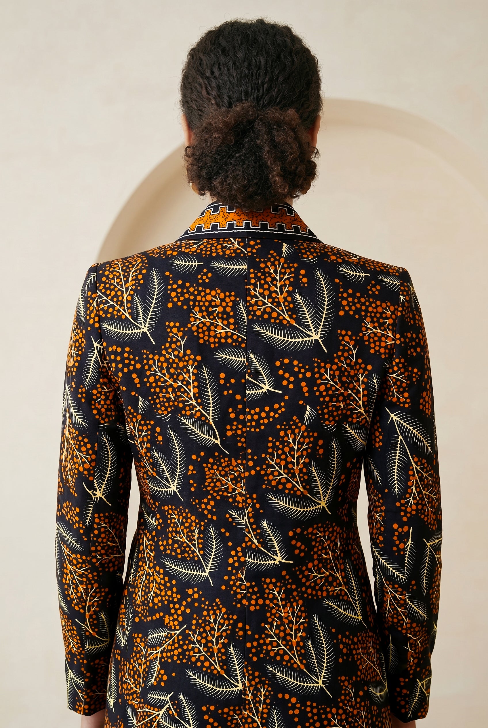 Oriva Print Tailored Blazer