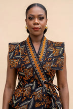 Oriva Wrap Sleeveless Jacket