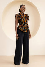 Oriva Wrap Sleeveless Jacket