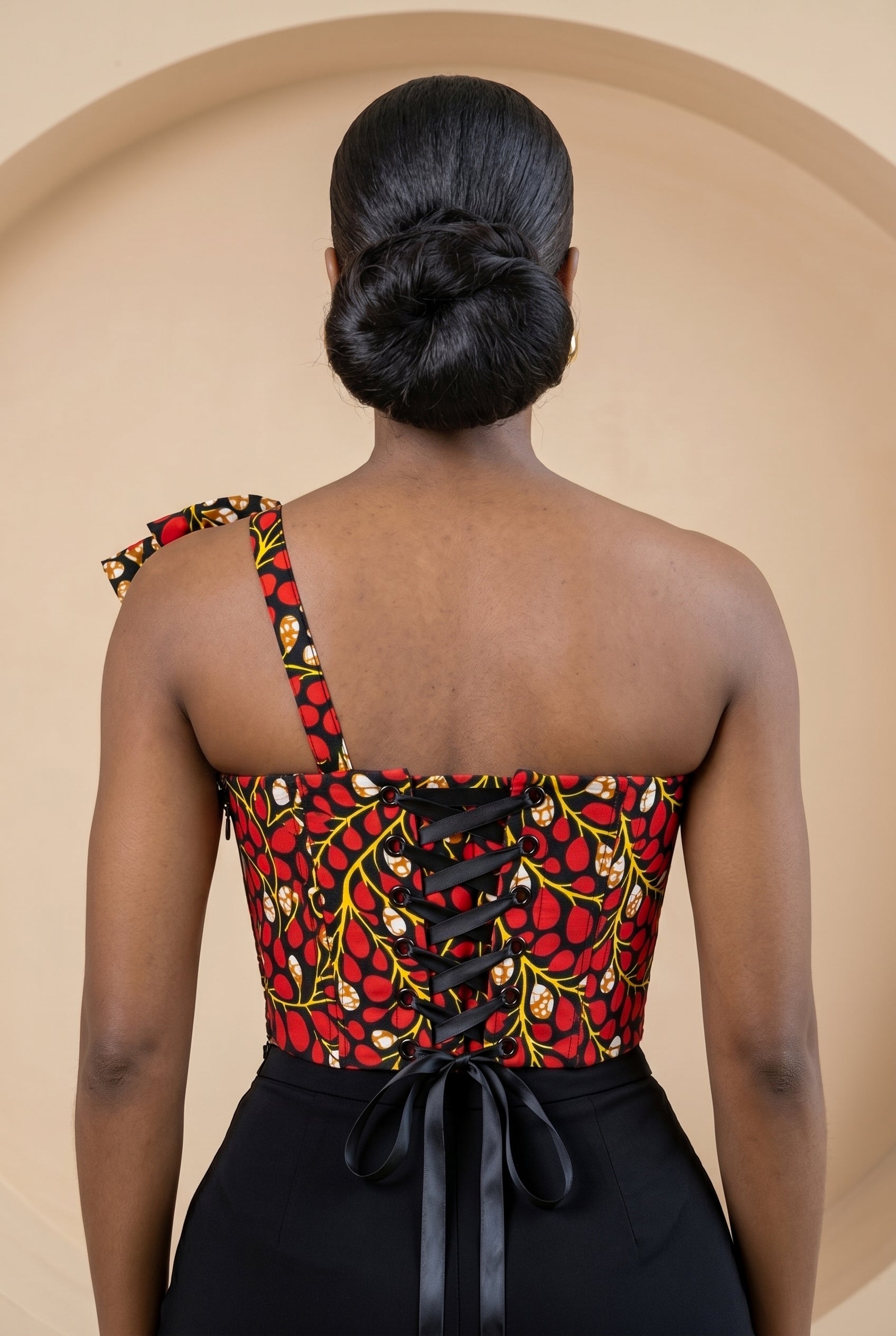 Ariselle Ruffle Corset Top
