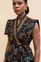 Oriva Wrap Sleeveless Jacket