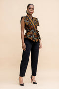 Oriva Wrap Sleeveless Jacket