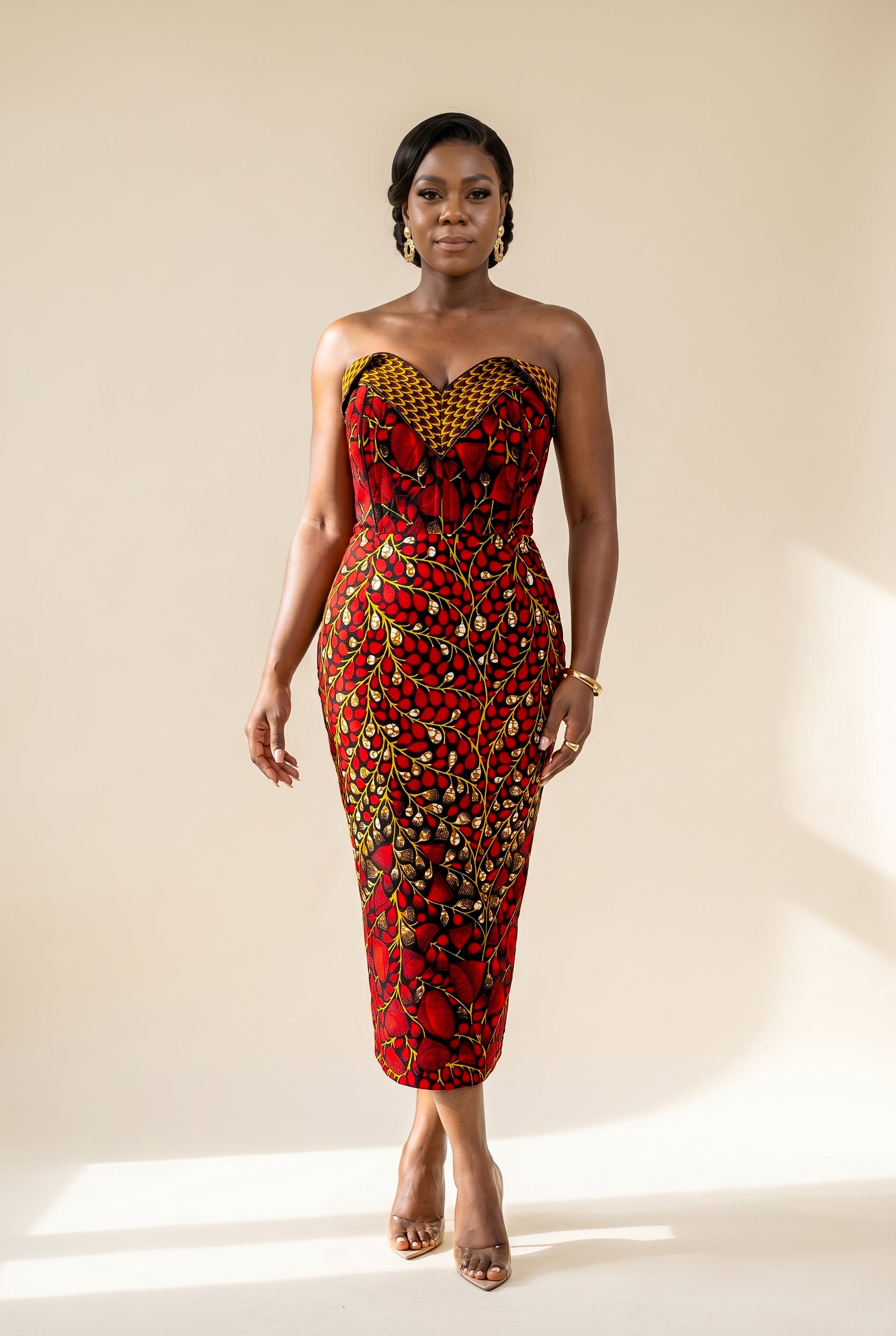 Ariselle  Strapless Dress