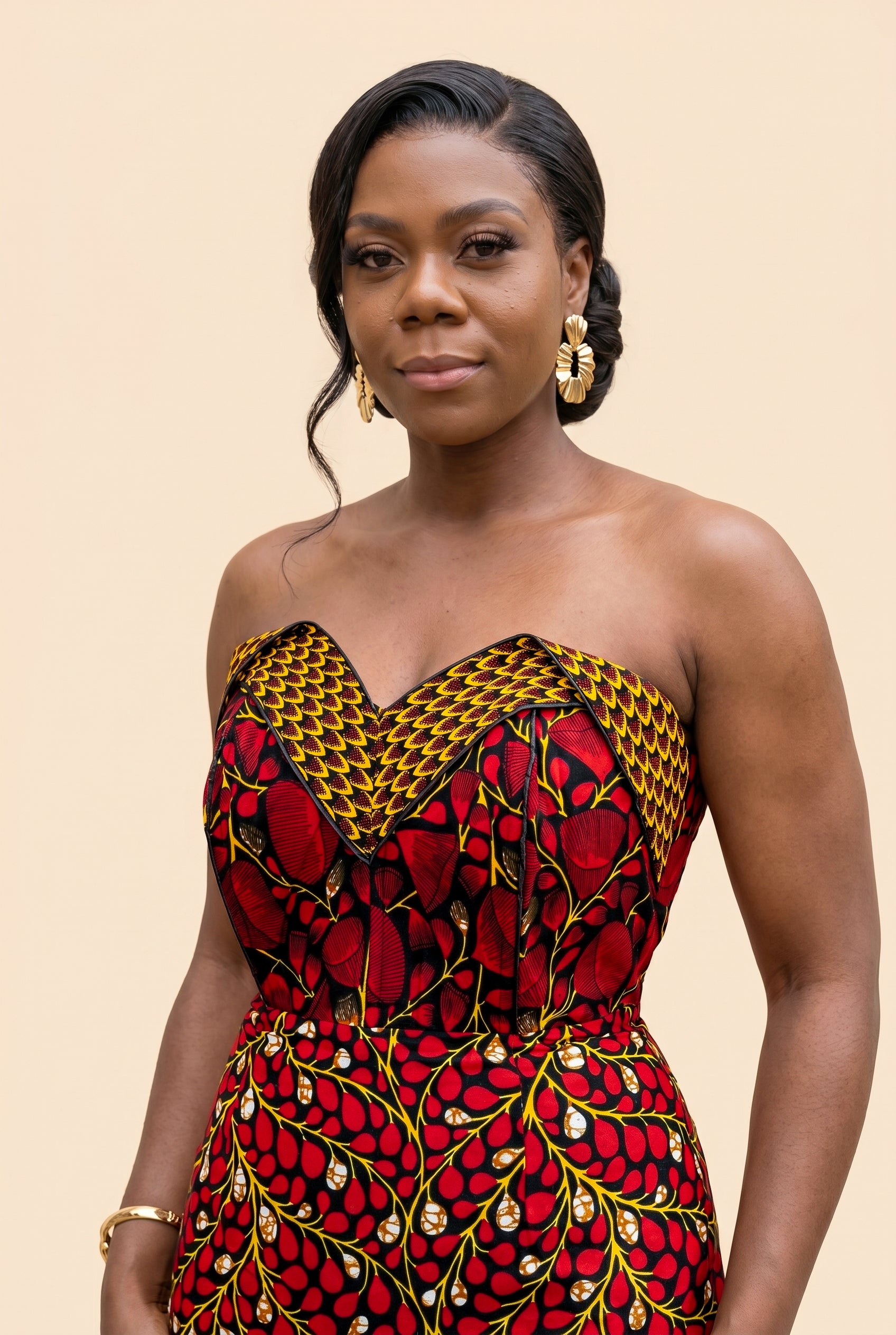 Ariselle  Strapless Dress