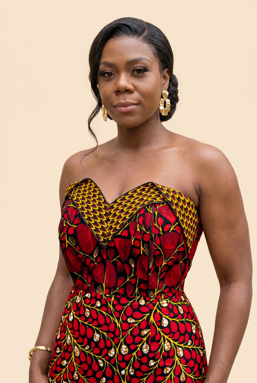 Ariselle  Strapless Dress