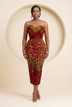 Ariselle  Strapless Dress