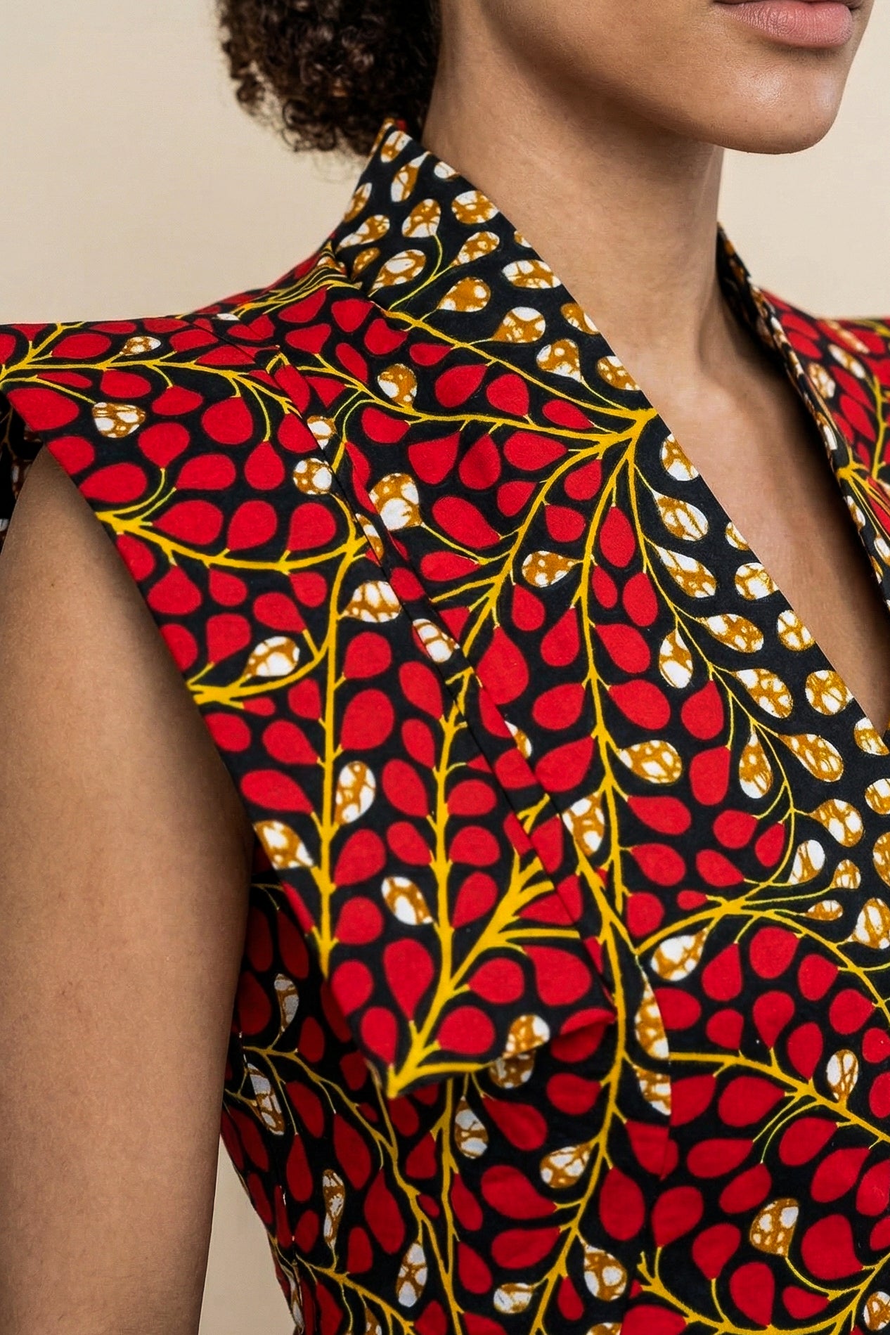 Ariselle Wrap Sleeveless Jacket