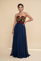 Zivara Strapless Corset Top