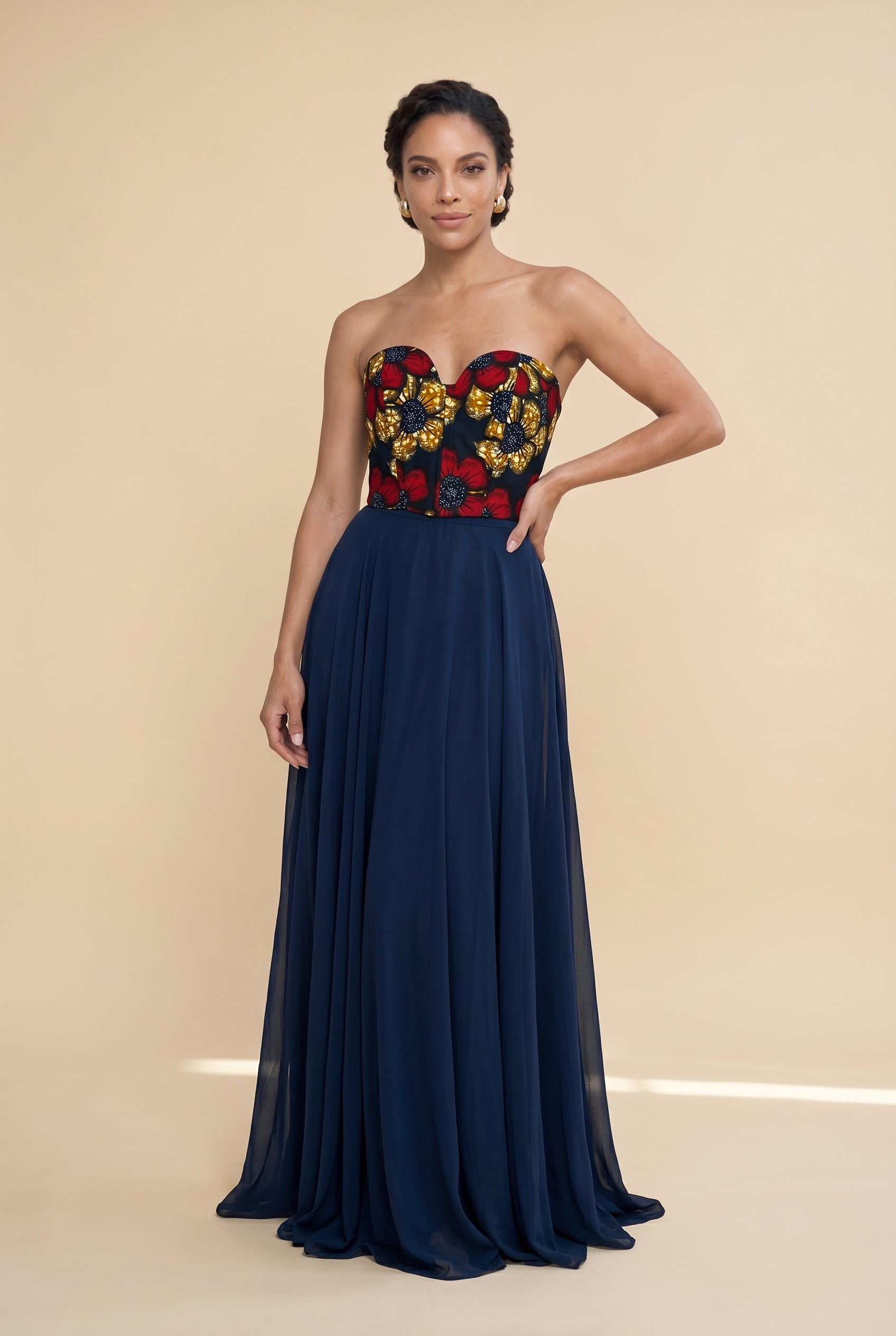 Zivara Strapless Corset Top