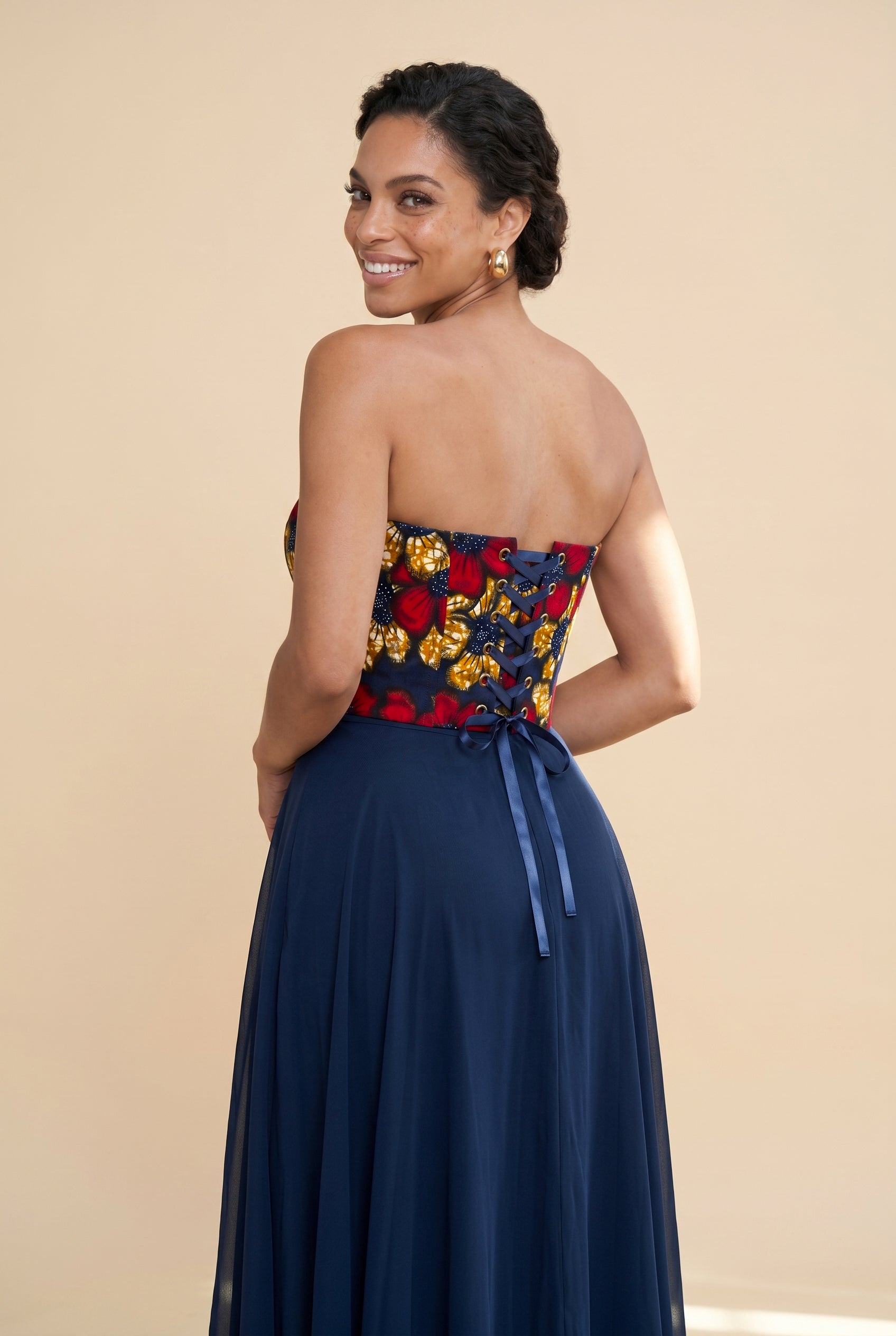 Zivara Strapless Corset Top
