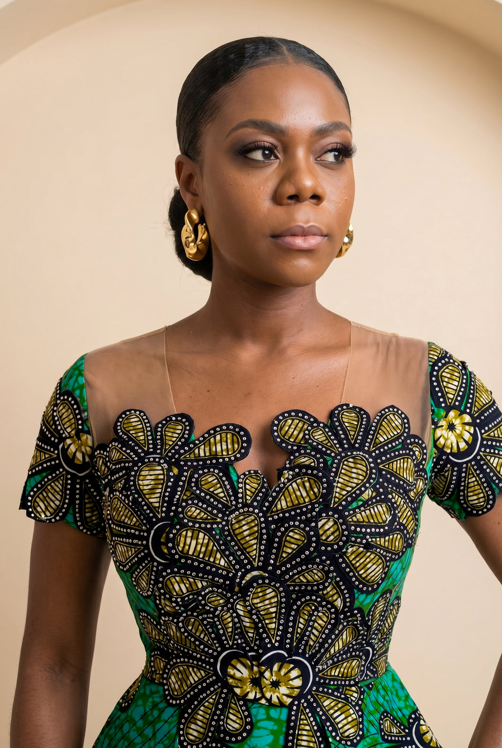 Ximora Embellished Midi Dress