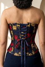 Zivara Structured Printed Corset